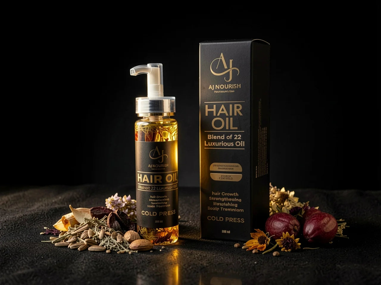 Hair Oil - Aj Nourish